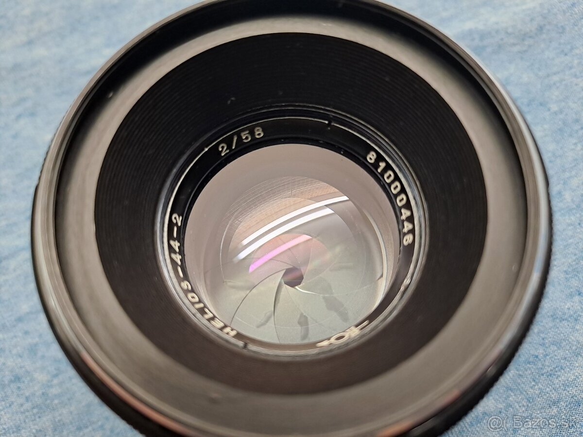 M42 objektív Helios 44-2 58mm f2 - 3