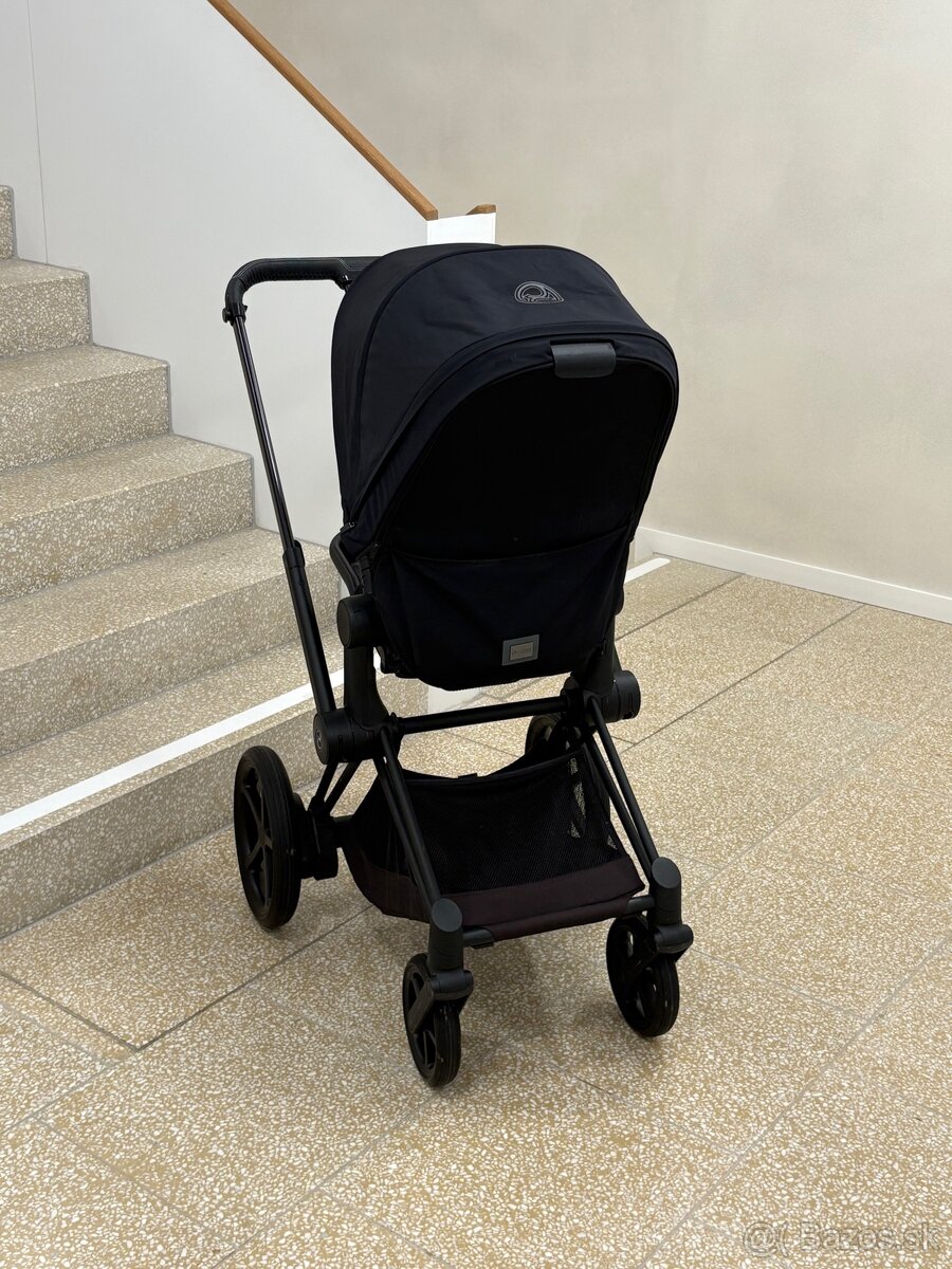 Elektrický kočík CYBEX e-Priam, 3-kombi, čierny - 3
