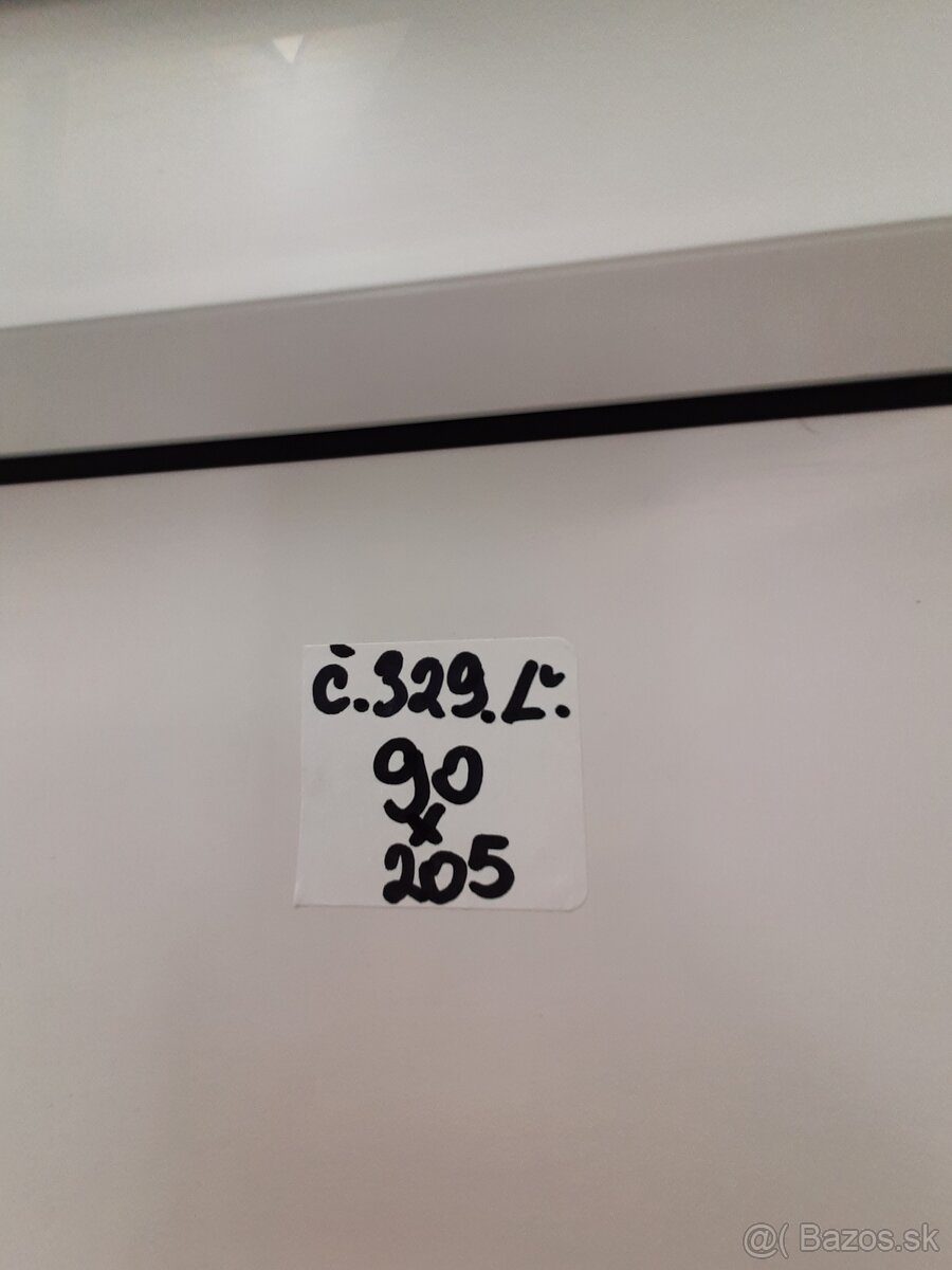 Plastové dvere Č. 329. Ľ - 3