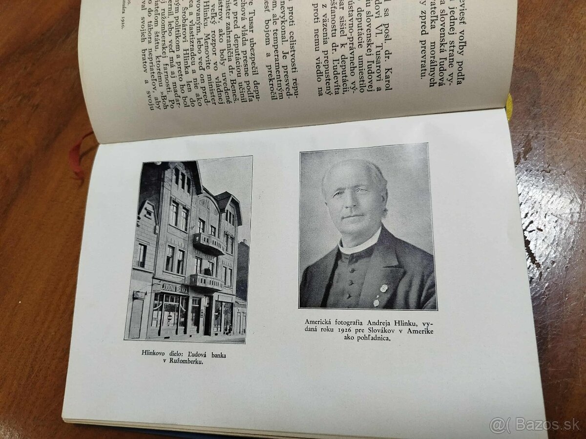 ANDREJ HLINKA 1864-1926--KAROL SIDOR--1934-- Kníhtlačiareň s - 3
