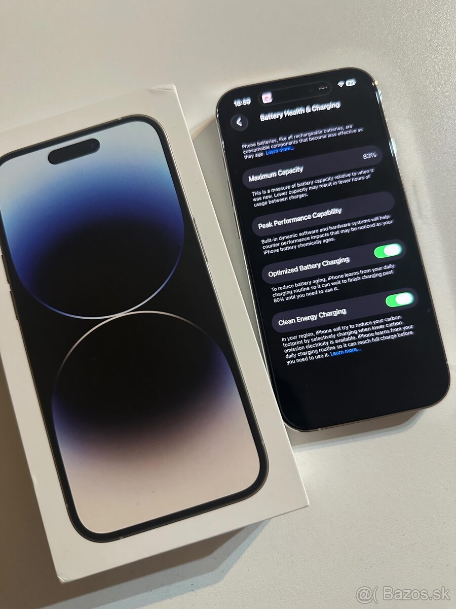 iPhone 14 Pro 128GB Silver TOP Stav - 3