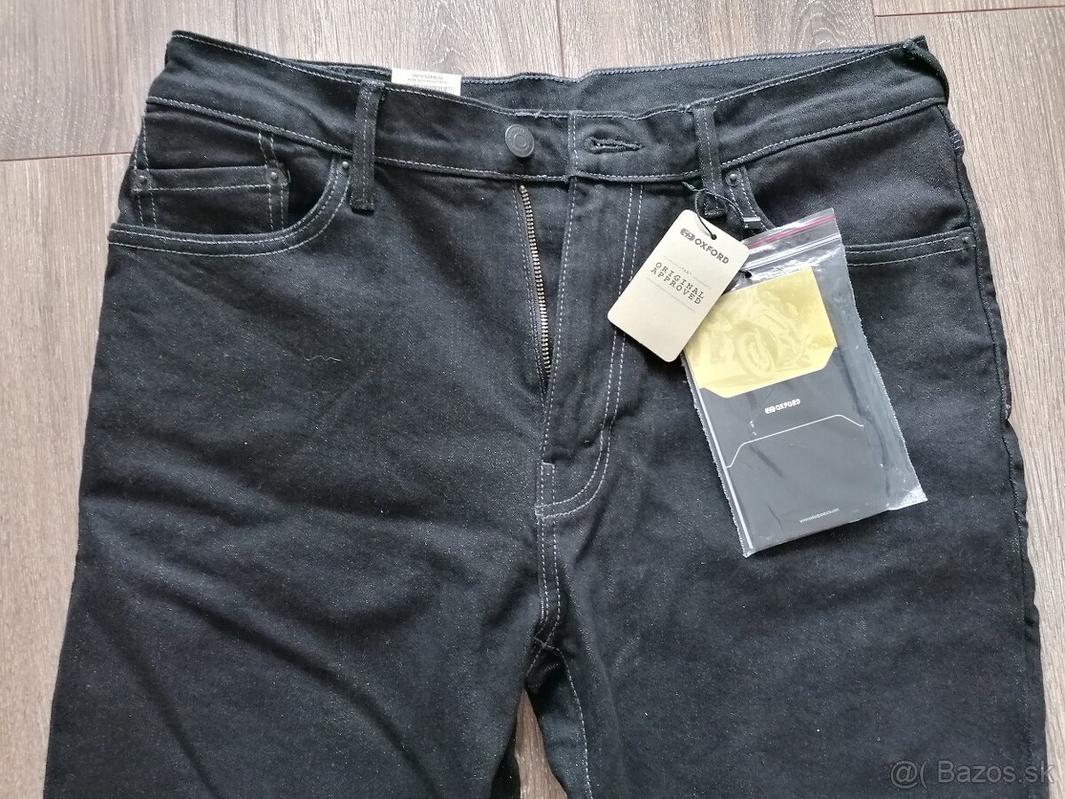 NOVÉ rifle OXFORD veľ. W34 L32 FIT SLIM - 3