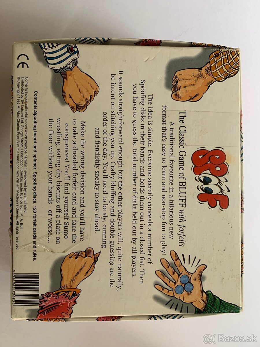 Anglicka hra: SPOOF, klasická hra. - 3