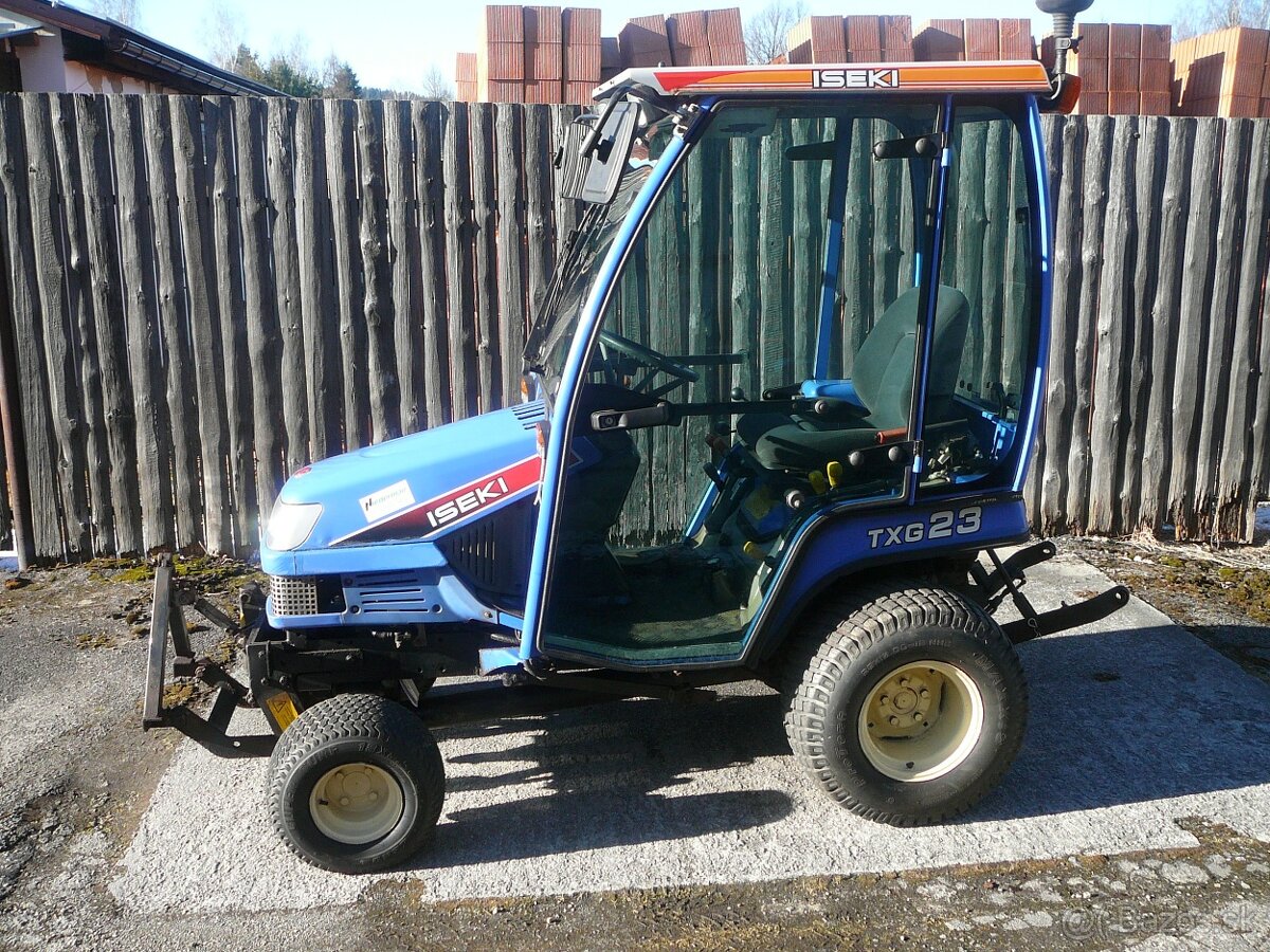 malotraktor Iseki TXG 23 AHL 4x4 - 3