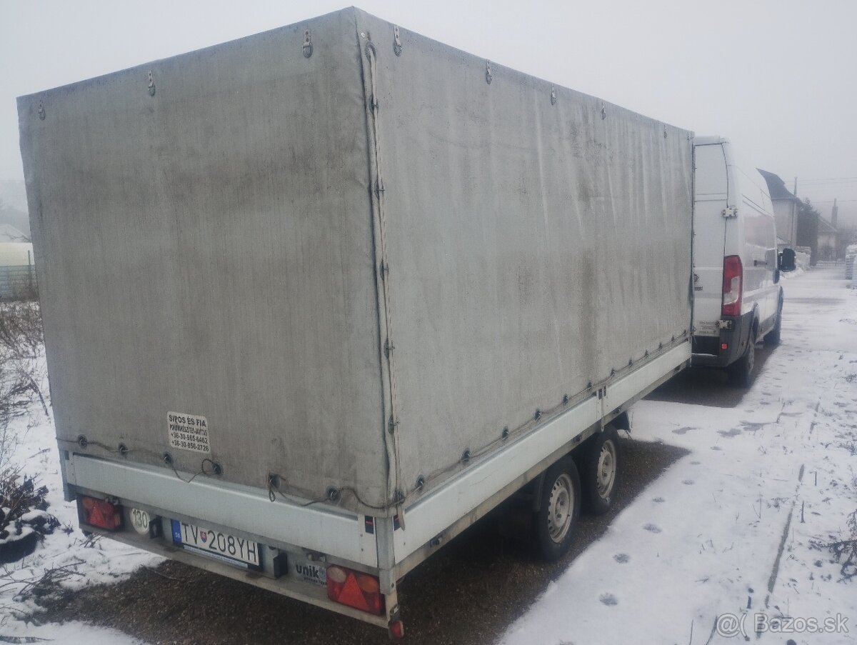 Prívesný vozík Unikol 2t - 3