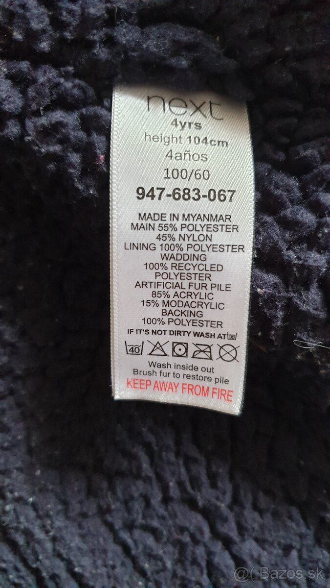 Dievčenská bunda Next - 3