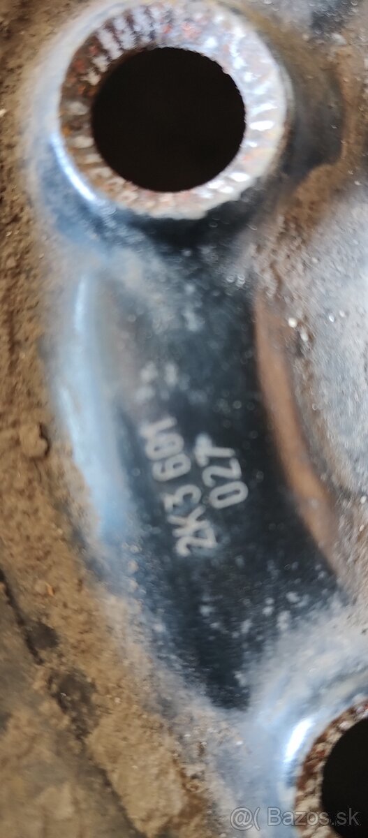 Plechové disky 5x112 R16 VW Caddy - 3