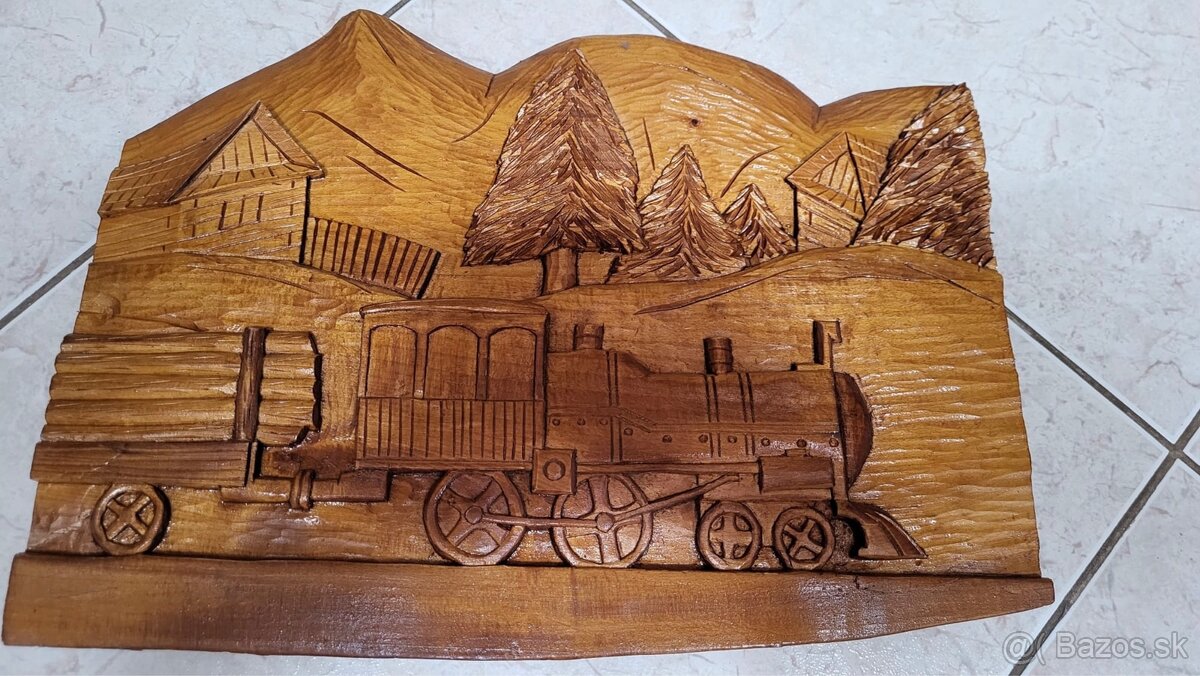 Obraz - Drevorezba - 3