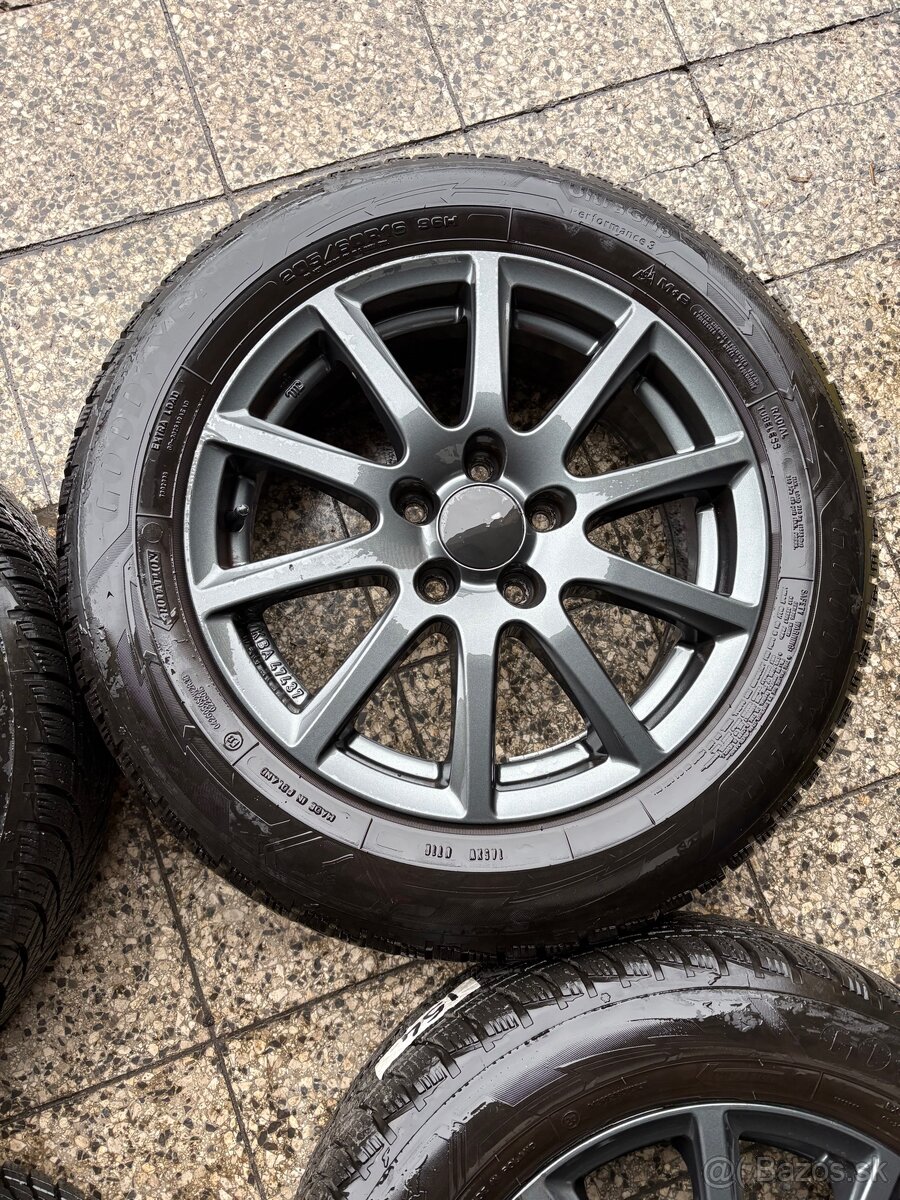 5x108R16 205/60R16 gumy nové - 3