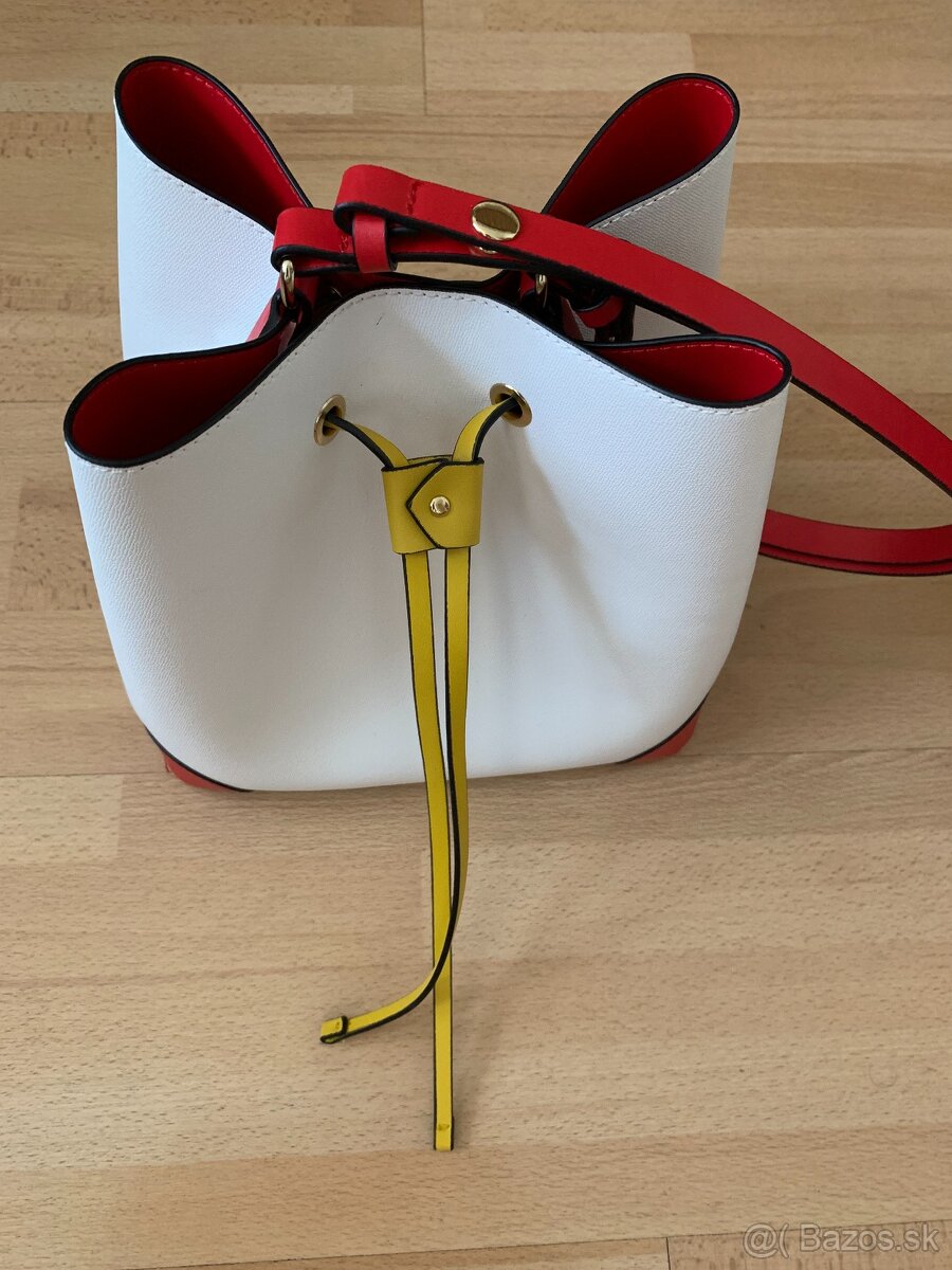 Bielo - červená kabelka - 3