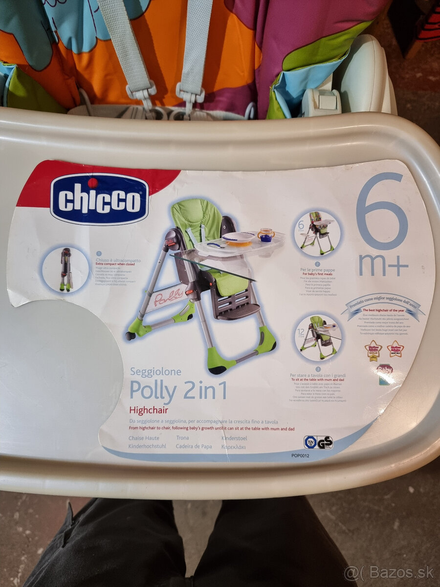 Detská jedálenská stolička Chicco - 3
