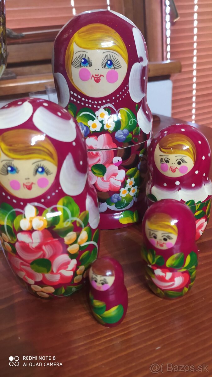 Ruský samovar matriošky - 3