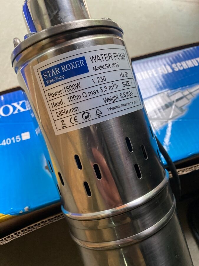 Ponorne hlbinne čerpadlo do studne 1500w - 3