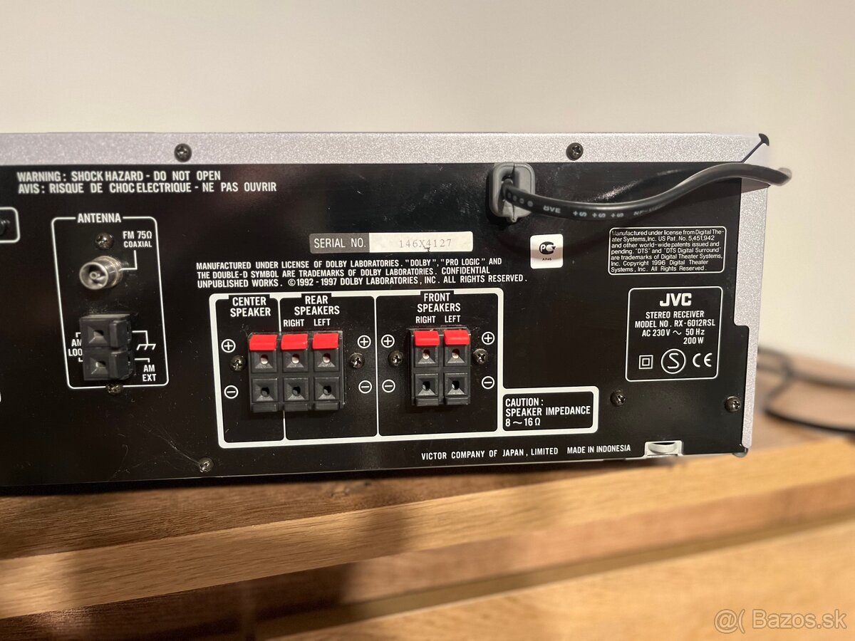 JVC Rx 6012 R —Nováky — - 3