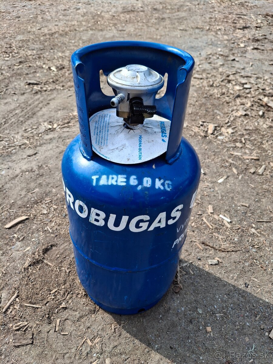 Bomba plynová + regulator. 6kg - 3