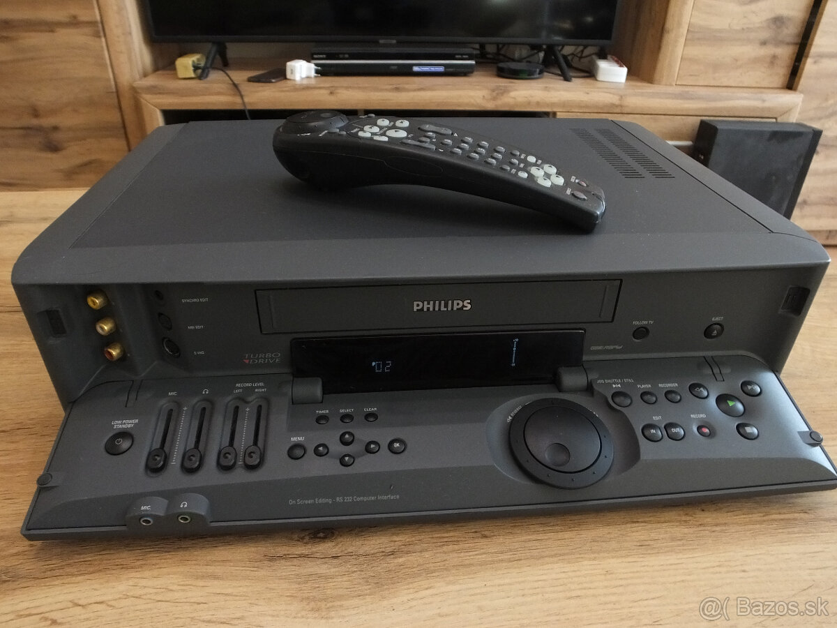 Philips VR969 S-VHS Videorec. + dialkové Znova v ponuke - 3