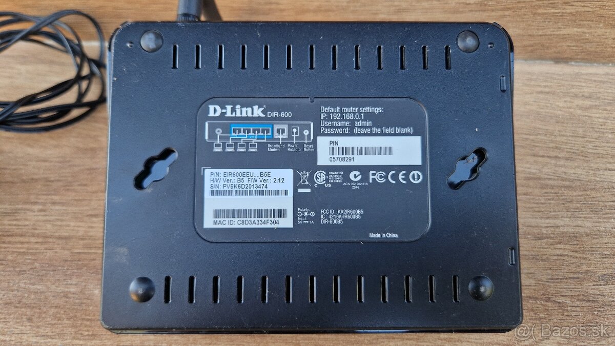 Wifi router D-link DIR 600 - 3