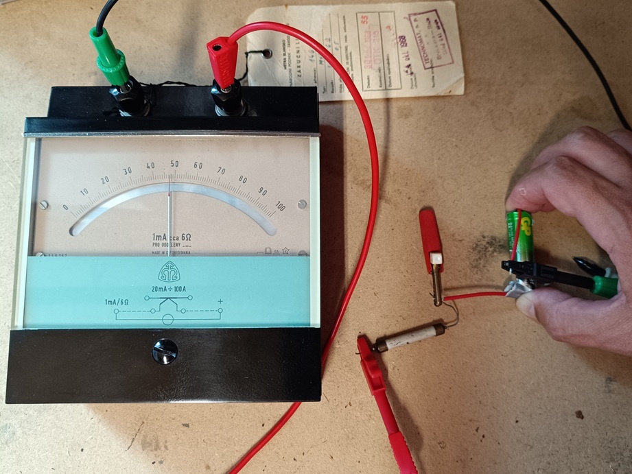 Ampermeter Metra Blansko - 3