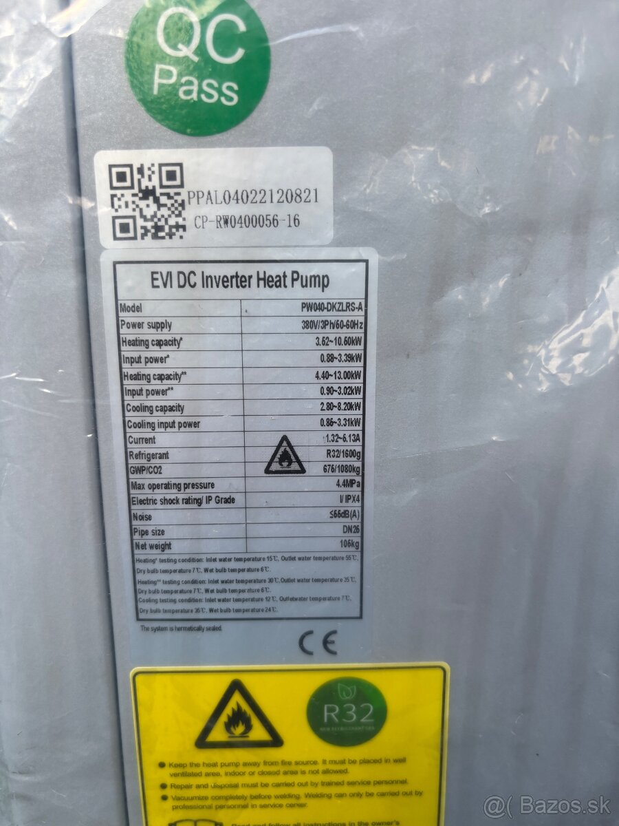 Tepelné čerpadlo 13kw monoblok. - 3