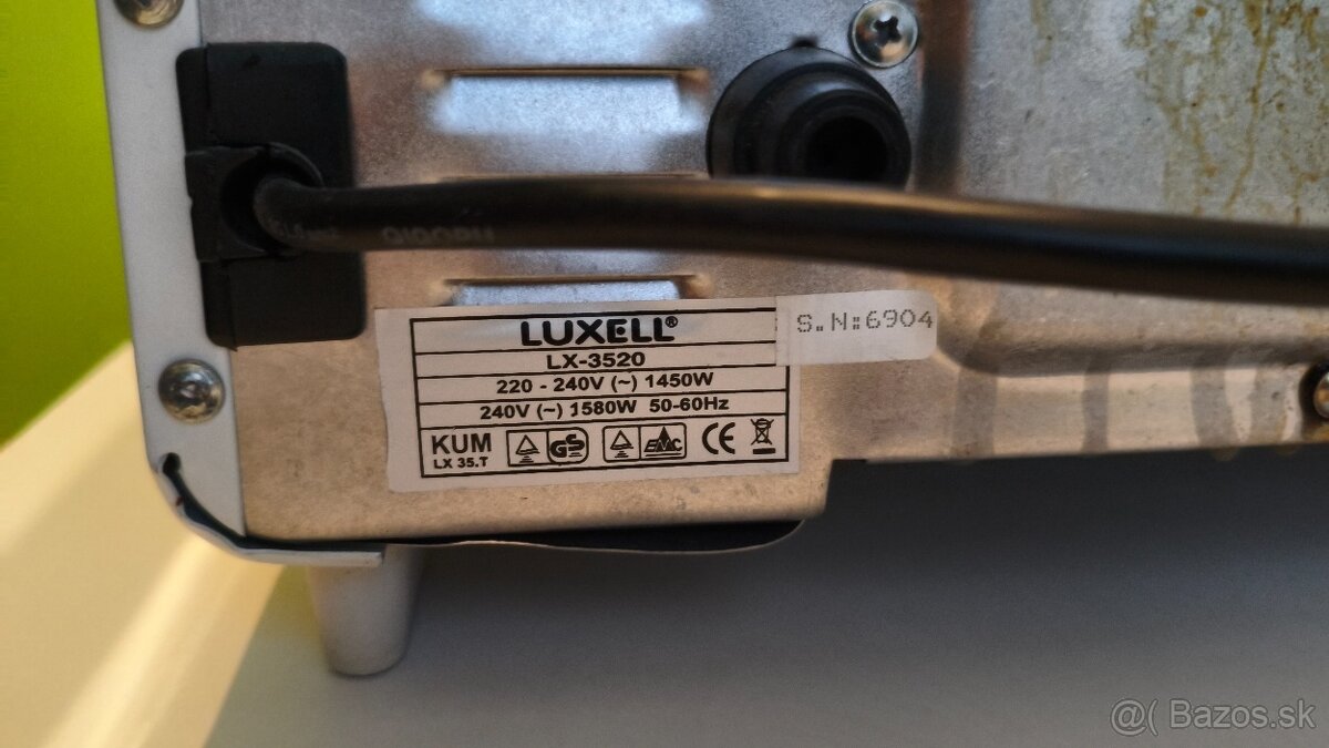 Predám elektrickú mini rúru LUXELL X-3520 - 3