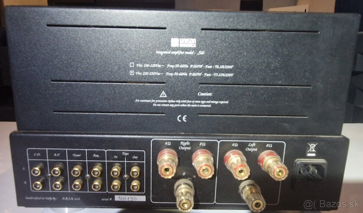 Unison Research S6 elektronkovy zosilovac - 3