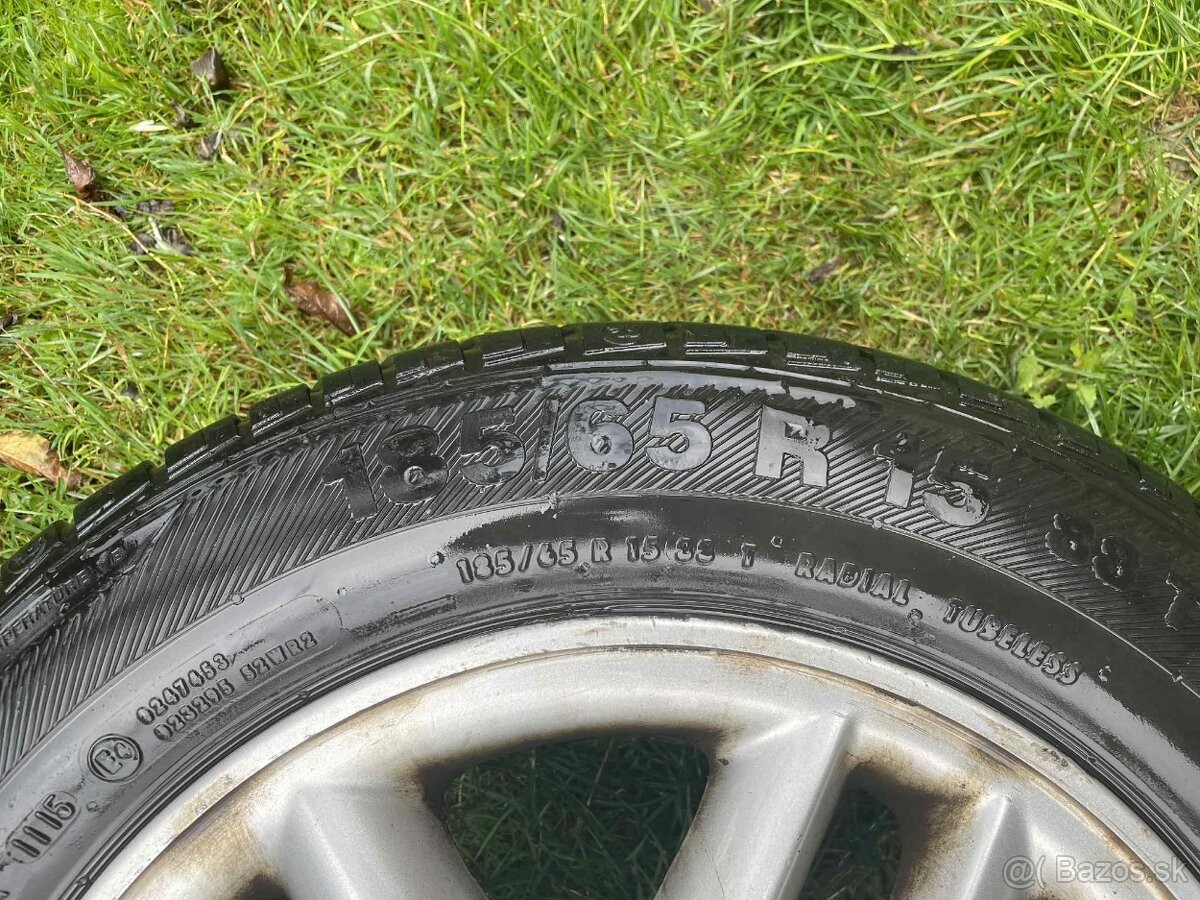 Predám alu disky 4×100 R15 - 3