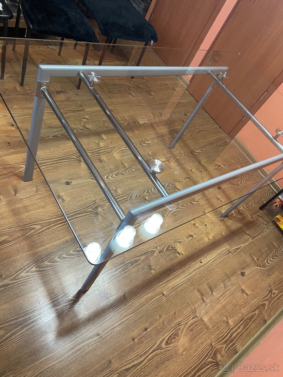 Jedalensky sklenený stôl - 3