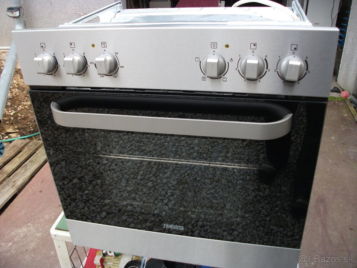 Elektrická rúra + sklokeramická varná doska-ZANUSSI. - 3