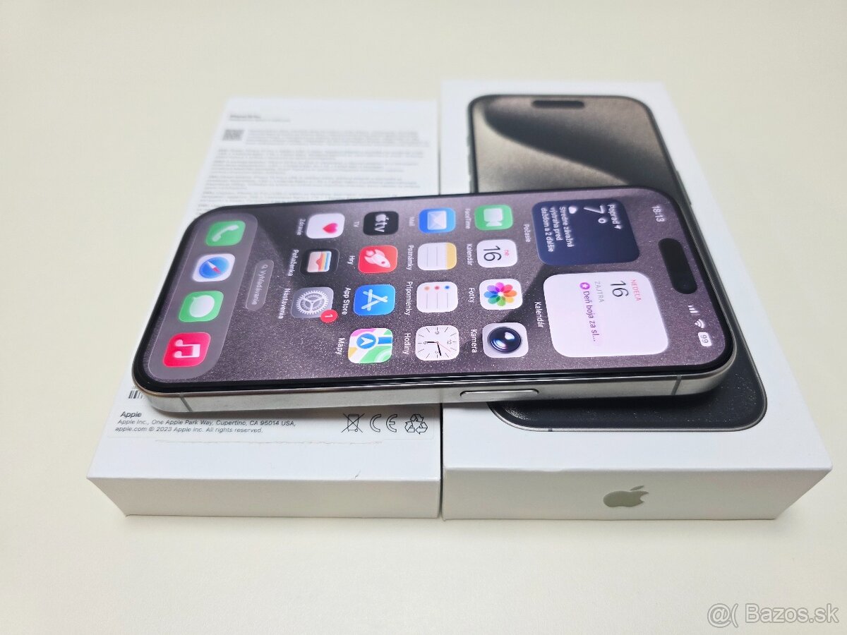 Apple iphone 15 PRO 128GB Natural Titanium - 3