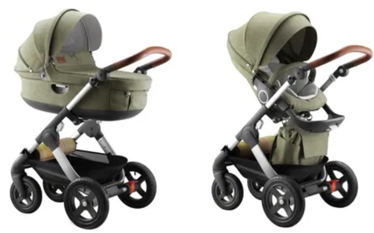 Kocik Stokke Trailz Terrain Nordic green 3- kombinácia - 3