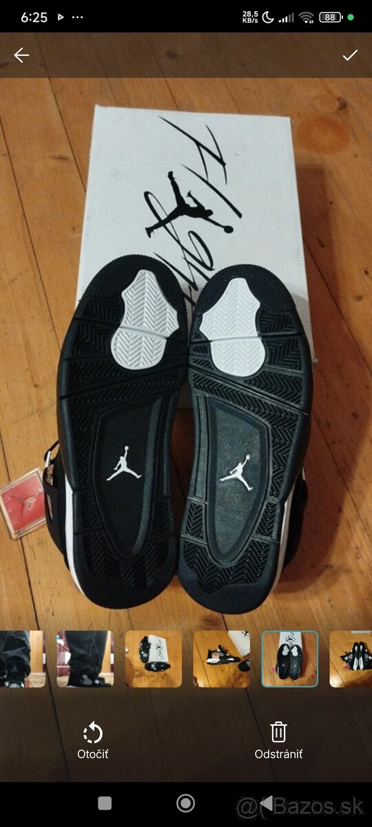 🔥 Nike Air Jordan 4 Retro Thunder Black & White 🔥 - 3