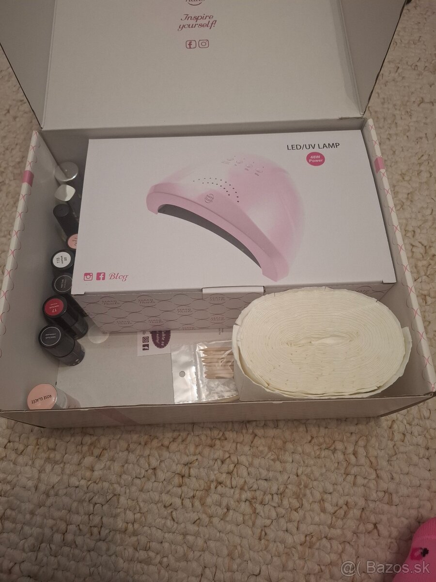 Led lampa na nechty + gel laky - 3