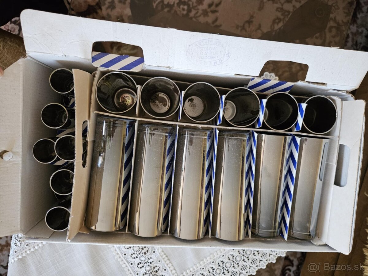 Sada dymových pohárov - 3