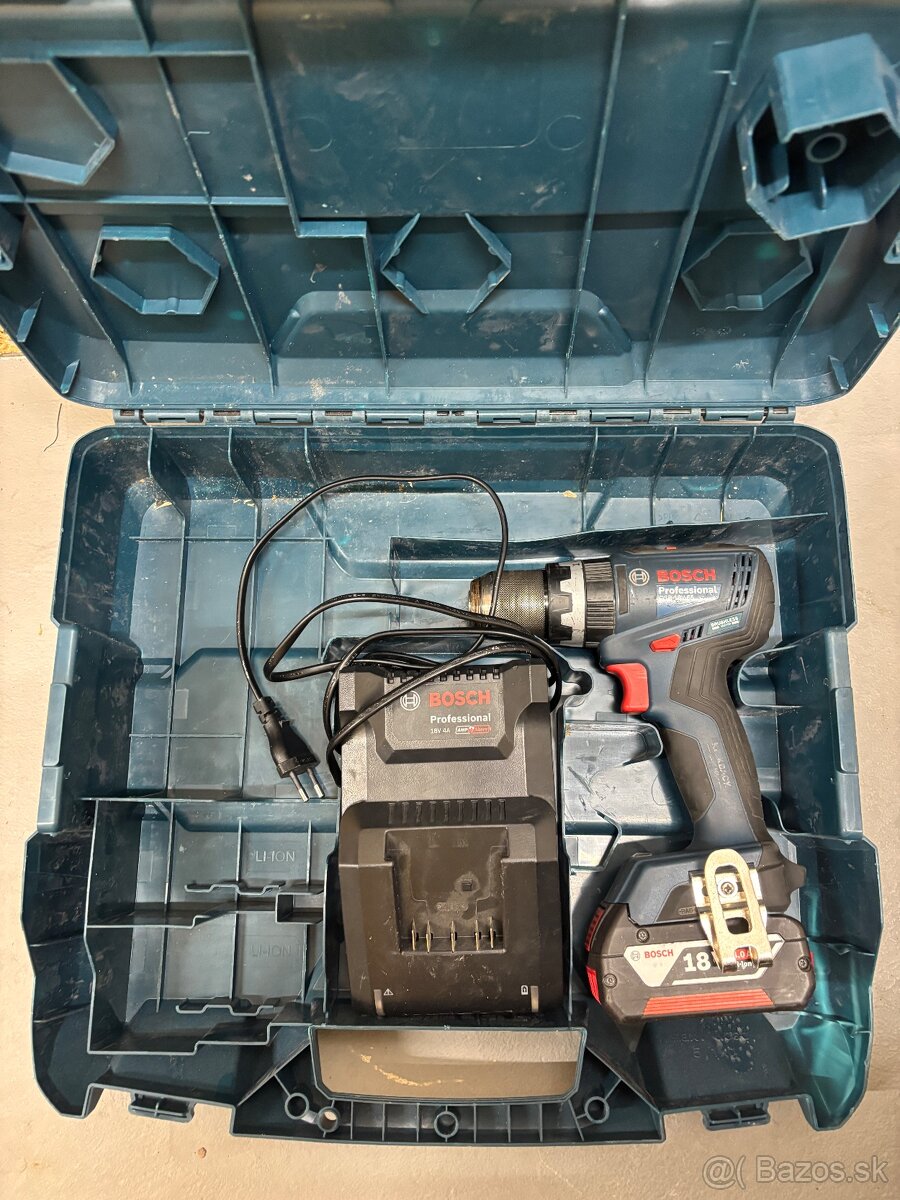 Predám akú vŕtačku Bosch GSB 18v-65 - 3