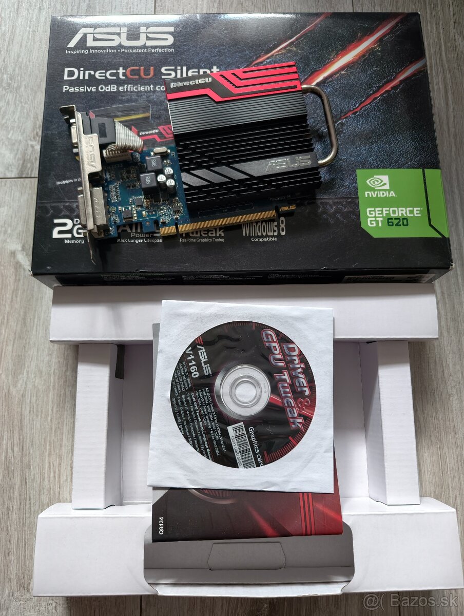 Grafická karta Asus GT620 - DCSL - 2GD3 - 3