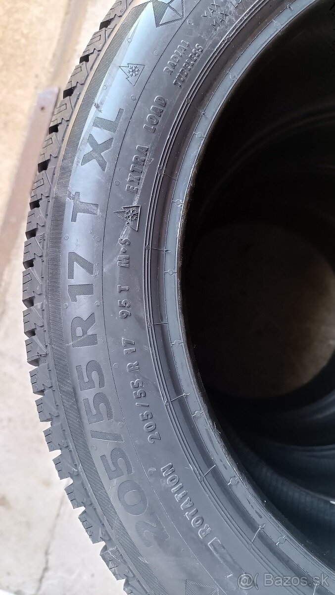 205/55 R17 zimné pneumatiky Continental - 3