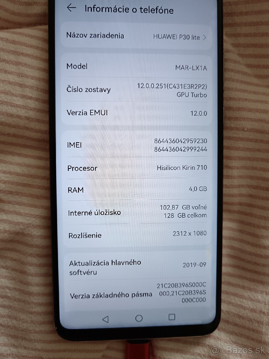 Huawei p30 light - 3