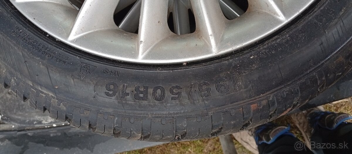 Predám kolesá disky +pneumatiky - 3