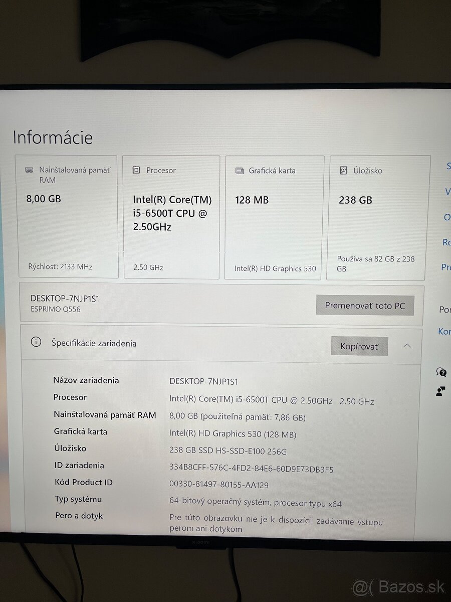 Fujitsu Esprimo Q656 - 3