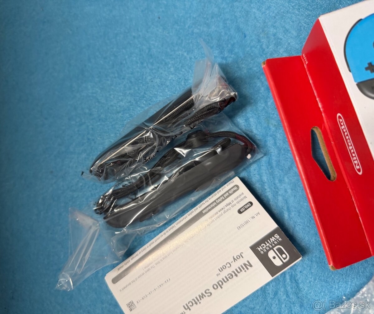 Nintendo switch joycony - Červeno - modré originálne - 3