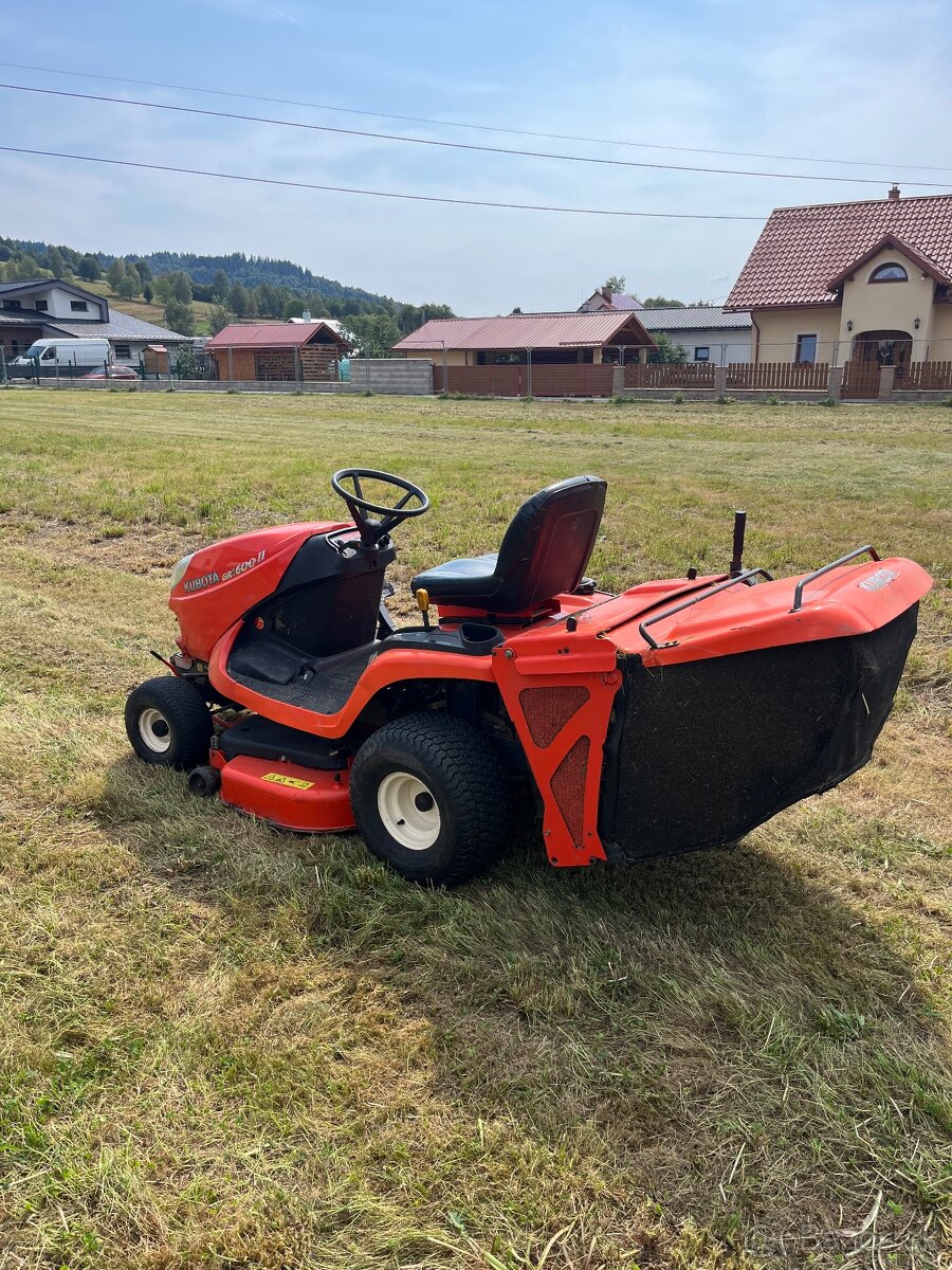 Traktorová kosačka kubota - 3