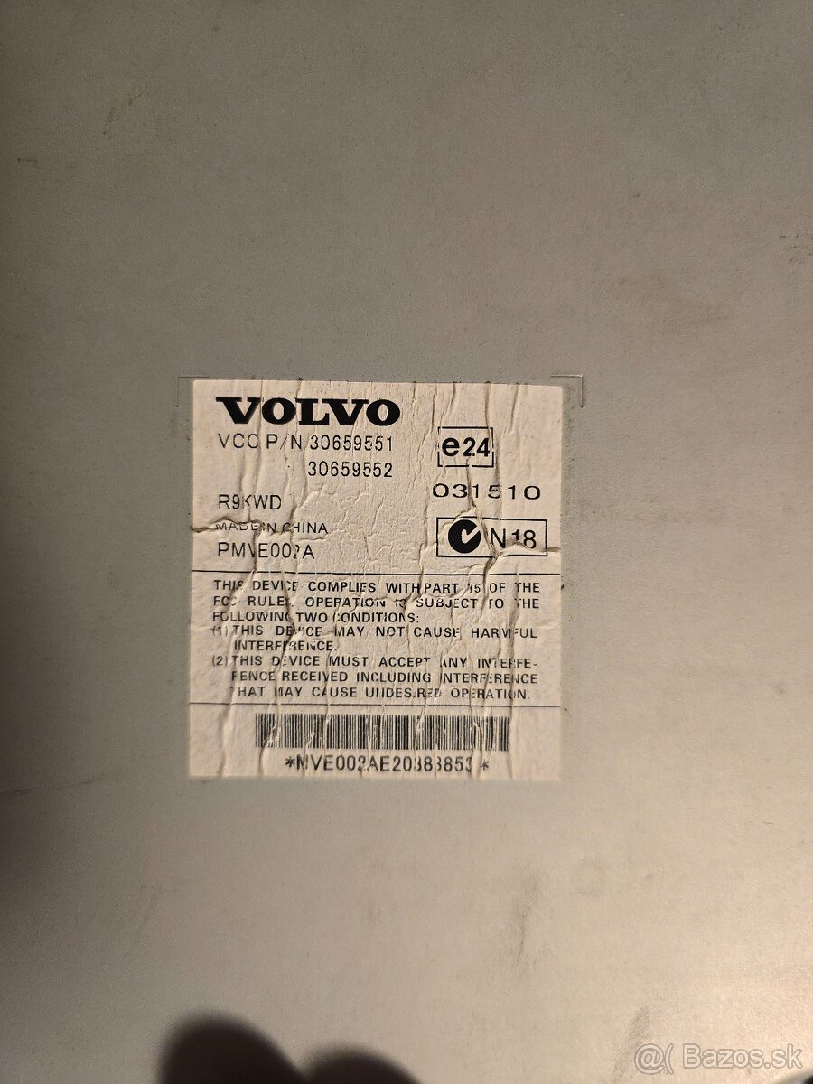 Volvo V50 Sound amplifier 30659551 30659552 - 3