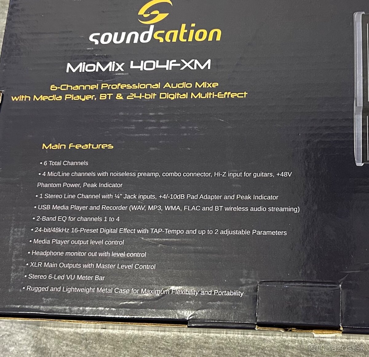 Mixazny pult soundsation MIOMIX - 3