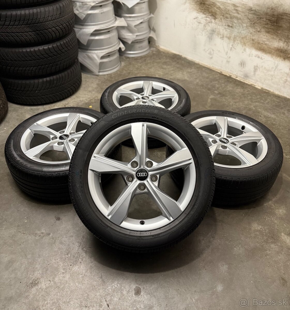 Letná sada 5x112 R17 , 225/50/17 Audi A4 B9 , B9,5, B8 , VW - 3