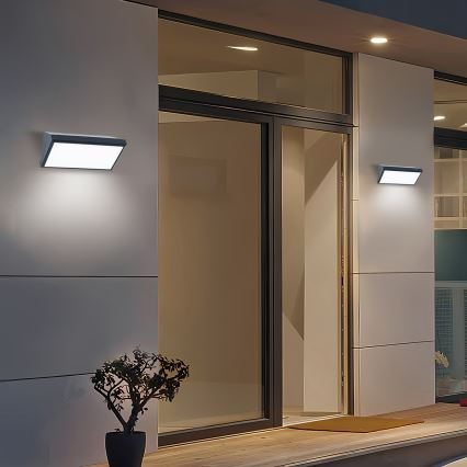 LED Vonkajsie nastenne svietidlo Brilagi - antracit - 3