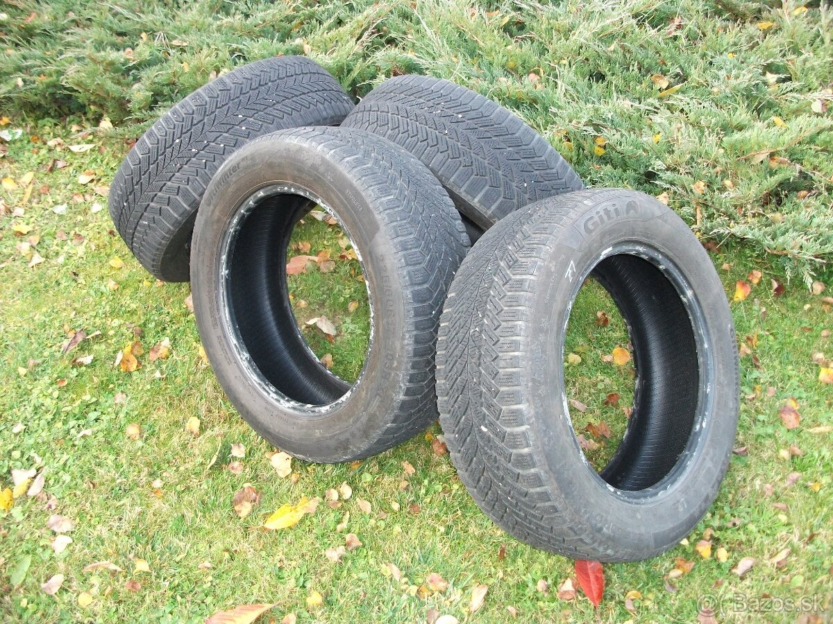 Predám zimné pneumatiky 225/60 17R-SUV.Lacno. - 3