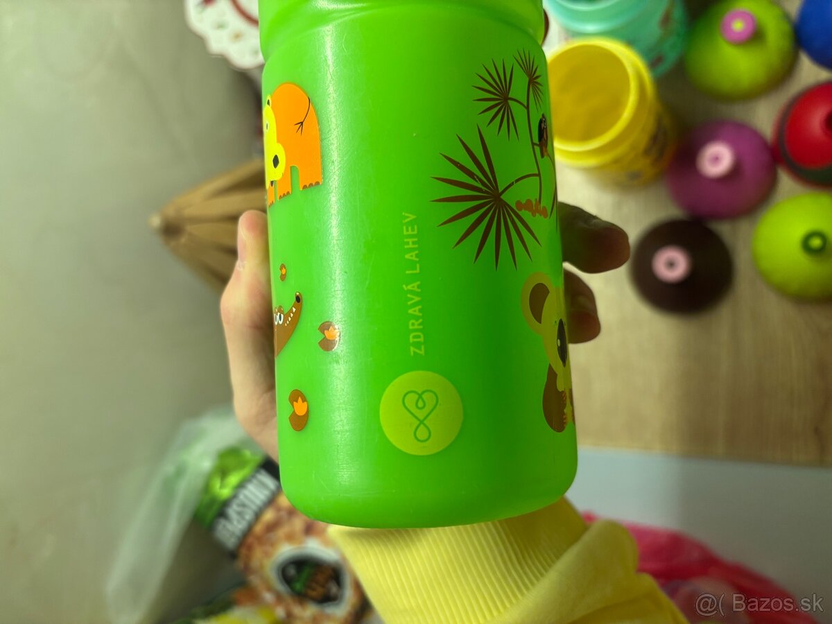 Zdravá lahev – detské fľaše + náhradné viečka (set) - 3