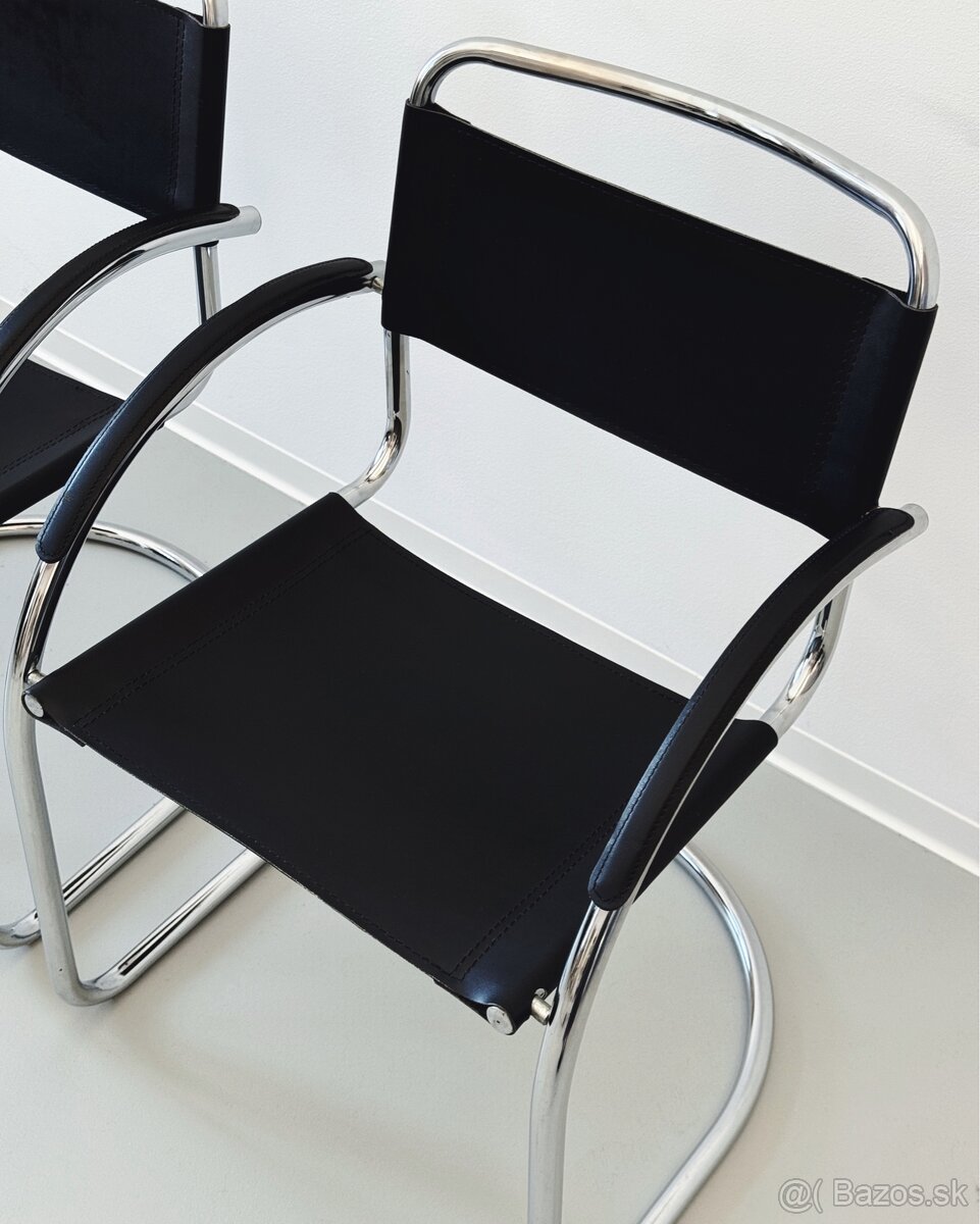 Mart Stam chrómové stoličky - 3