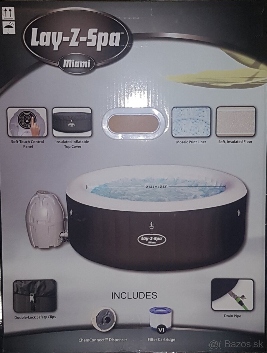Nafukovacia vírivka Lay-Z-Spa Miami AirJe - 3