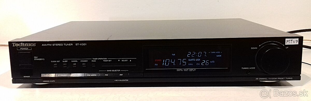 BLACK MIDI system = stylova zostava 5x TECHNICS, JAPAN, M01 - 3